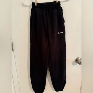 Black sweatpants